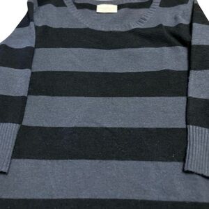 Bobbie Brooks ~ Sweater Dress Or Tunic Sweater ~ Women’s ~ 1X ~ Black & Gray